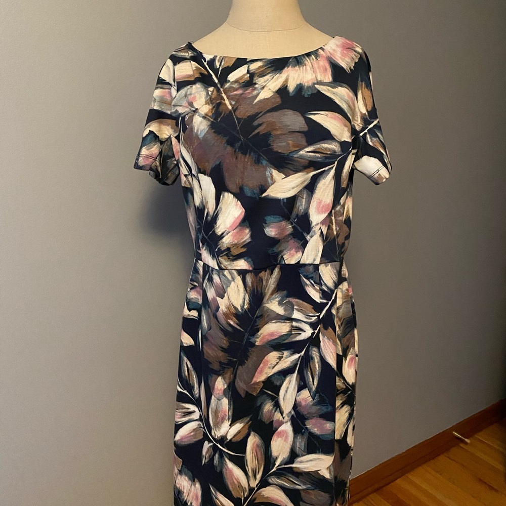 Maggy London floral knit dress